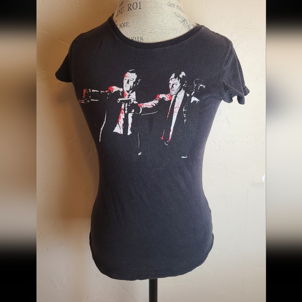 Boondock saints black tshirt 100% cotton size small
